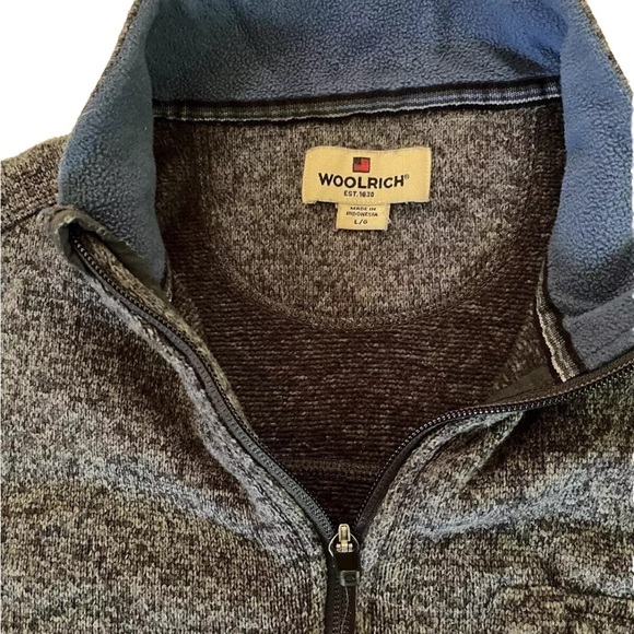 Mens Woolrich sweater Large - Picture 4 of 5